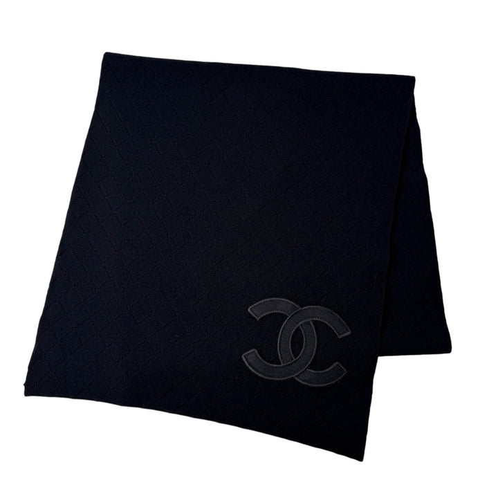 シャネル CHANEL ココマーク マフラー ストール ウール100% レディース