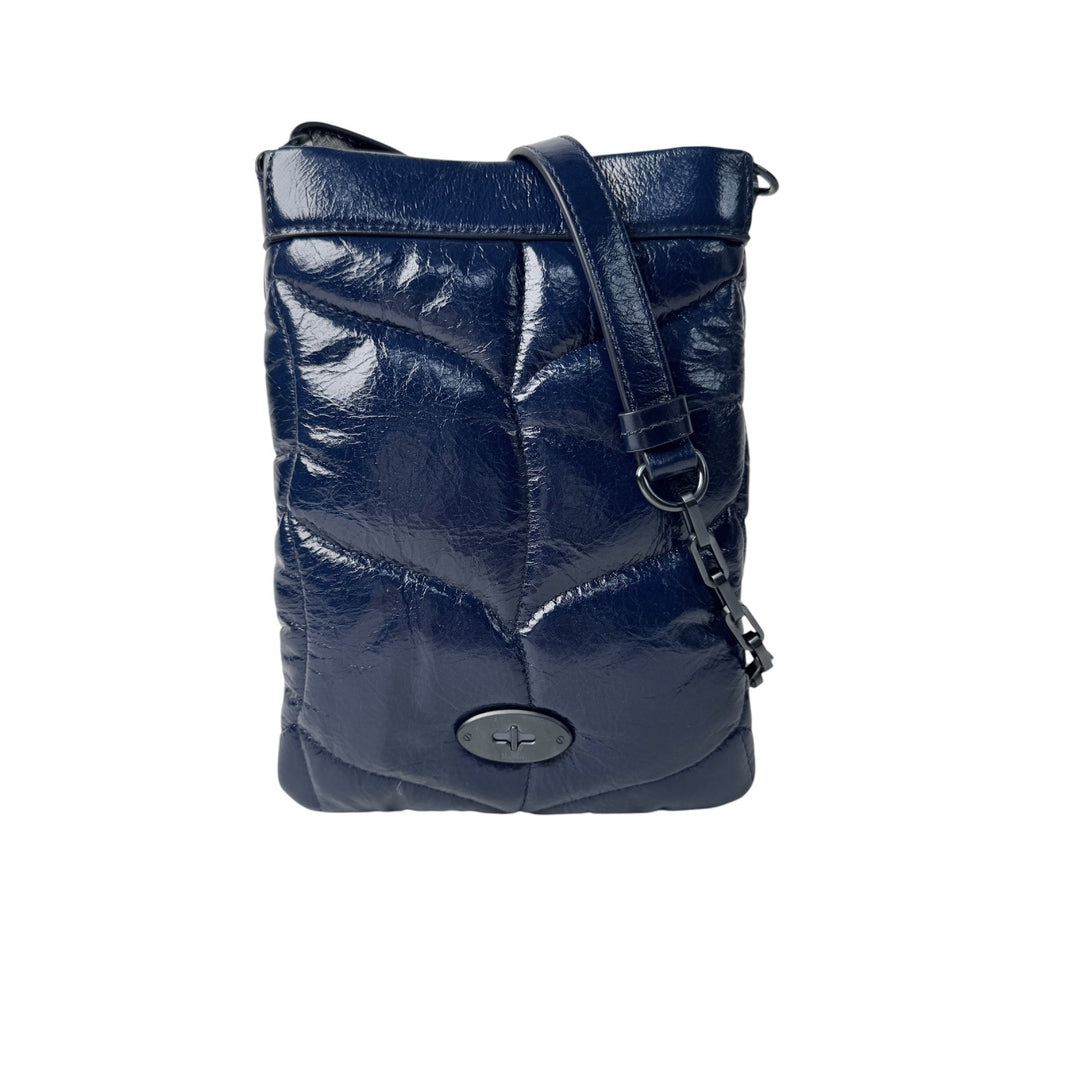 美品 マルベリー Mulberry ソフティ フォンポーチ ショルダーバッグ 斜めがけ クロスボディ レディース