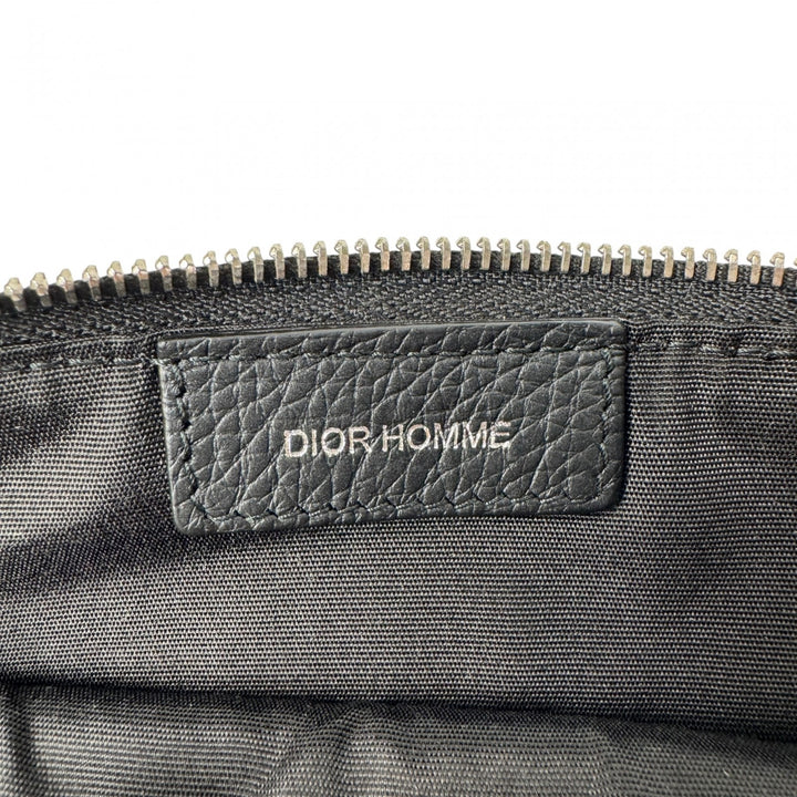 ディオール オム Dior Homme クラッチバッグ レザー ブラック メンズ