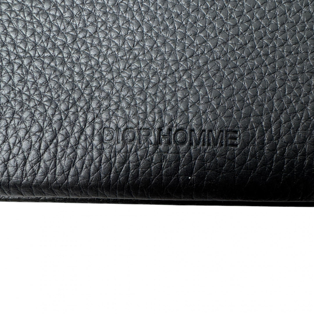 ディオール オム Dior Homme クラッチバッグ レザー ブラック メンズ