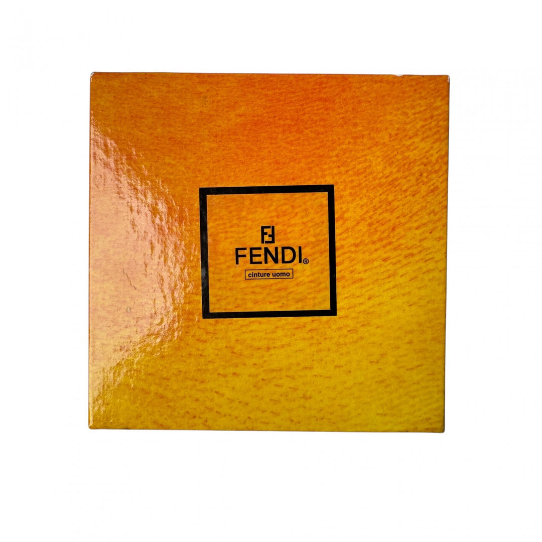フェンディ FEND ベルト ブラック シルバー金具 メンズ