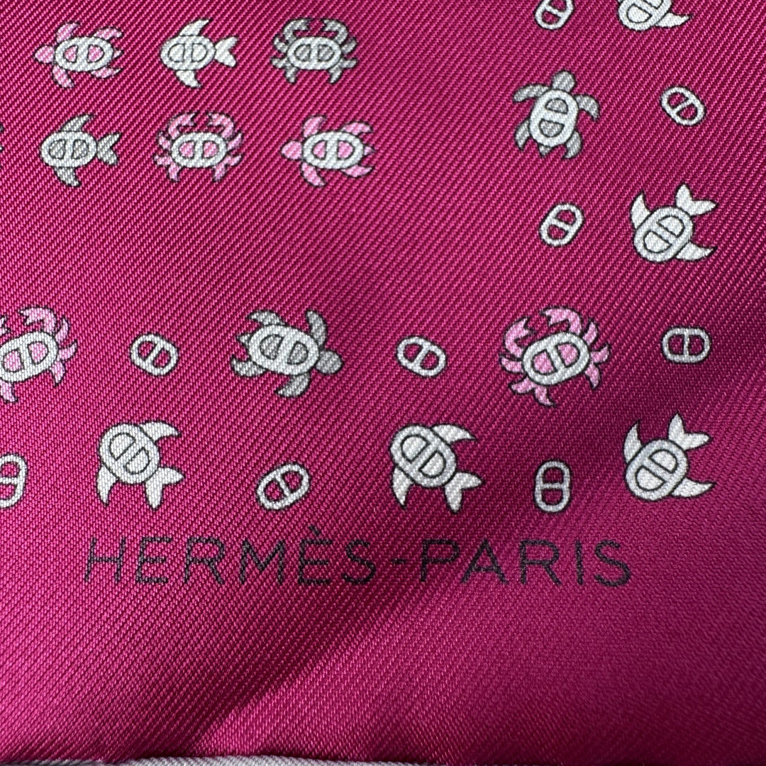 新品 エルメス HERMES ポケットチーフ 《マイヨン・ナジャー》 フィリップ・ムケ レディース