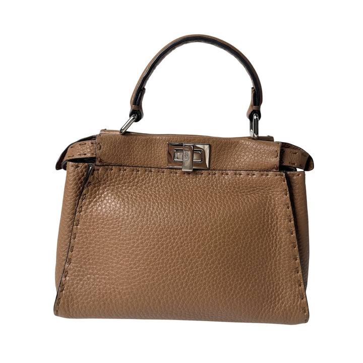 美品 フェンディ FENDI ピーカブー セレリア 2way ミニショルダーバッグ ハンドバッグ 8BN244 斜めがけ クロスボディ レディース