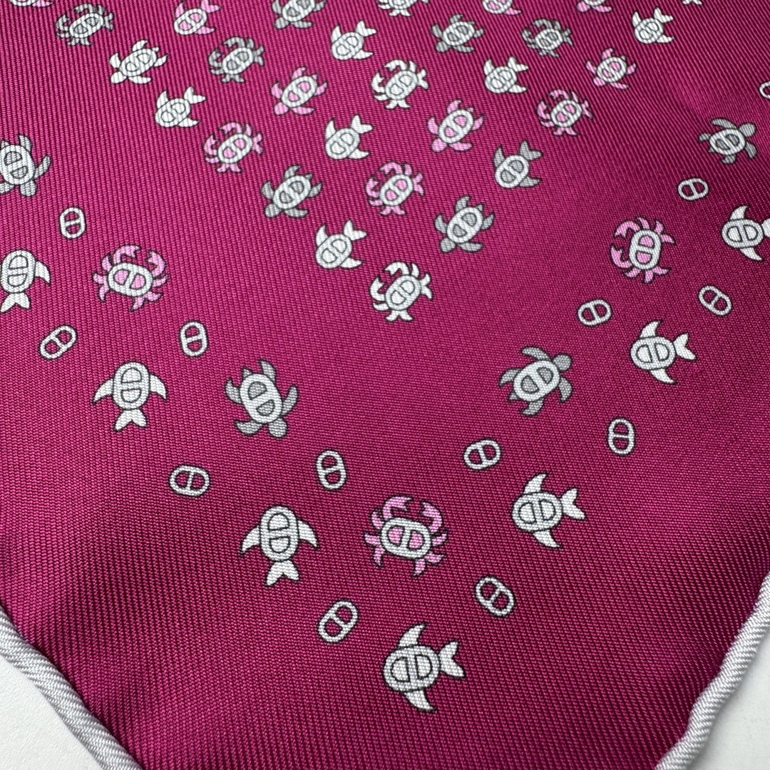 新品 エルメス HERMES ポケットチーフ 《マイヨン・ナジャー》 フィリップ・ムケ レディース