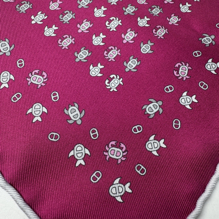 新品 エルメス HERMES ポケットチーフ 《マイヨン・ナジャー》 フィリップ・ムケ レディース