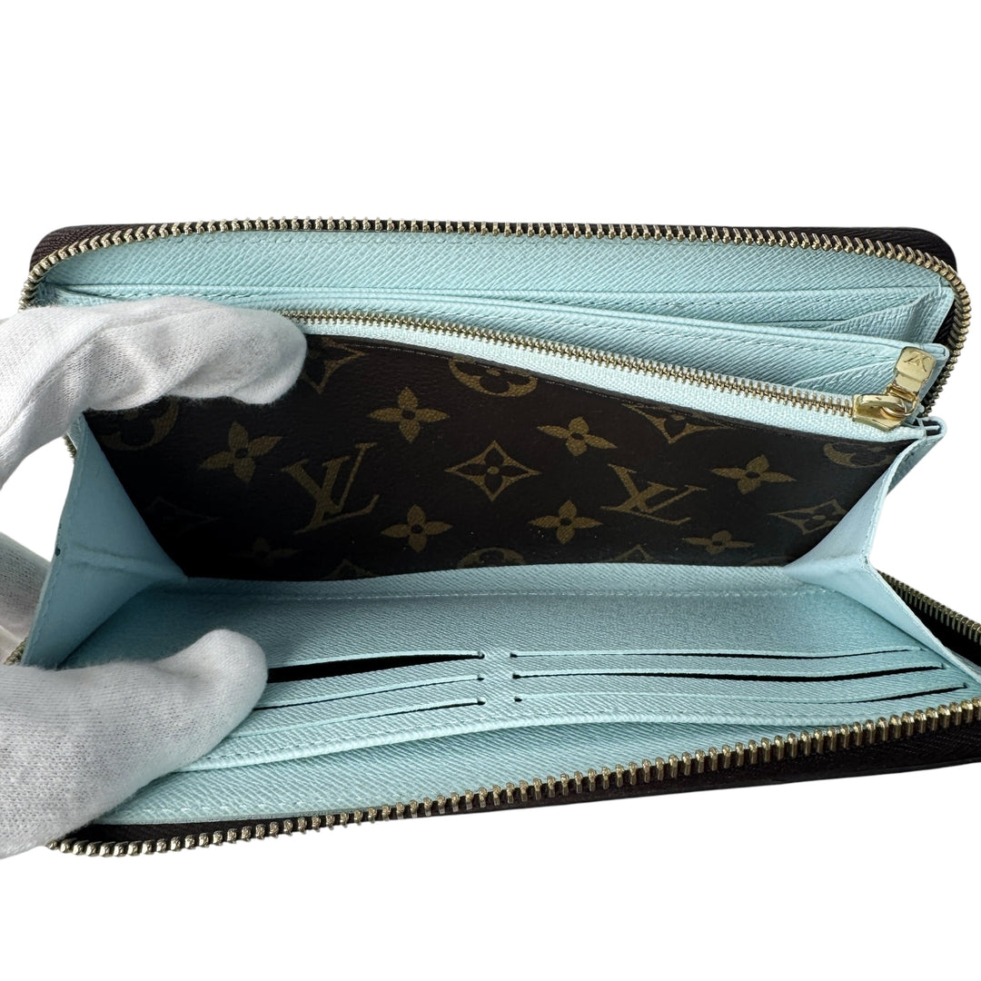 ルイヴィトン LOUIS VUITTON モノグラム ジッピーウォレット ホリデー限定 M12223 IC レディース