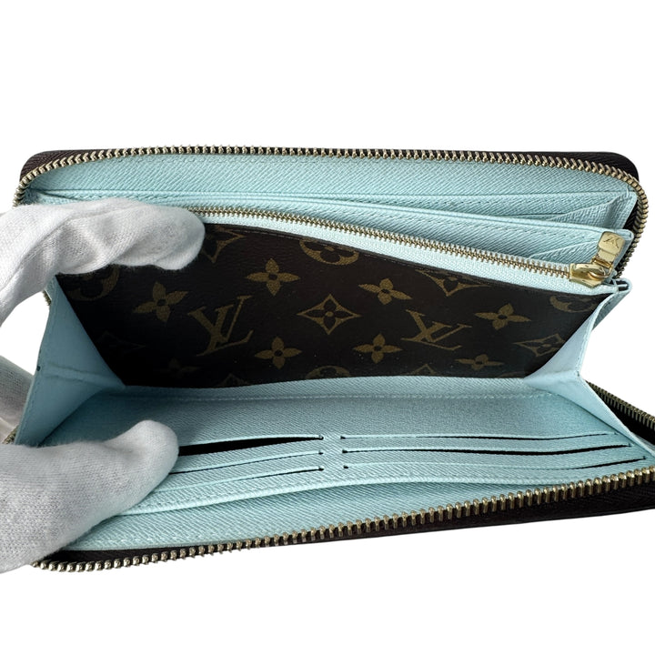 ルイヴィトン LOUIS VUITTON モノグラム ジッピーウォレット ホリデー限定 M12223 IC レディース