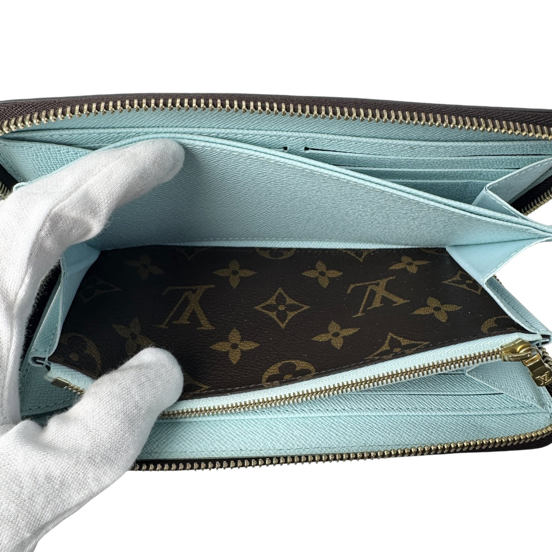 ルイヴィトン LOUIS VUITTON モノグラム ジッピーウォレット ホリデー限定 M12223 IC レディース