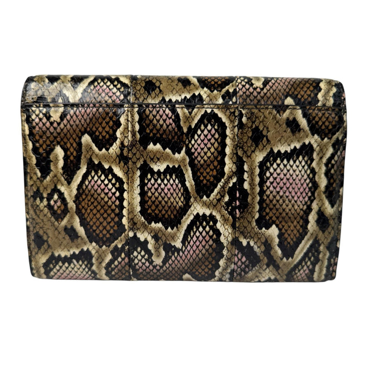 ジミーチュウ Jimmy Choo マデリンミニ スネーク柄 チェーンウォレット ショルダーバッグ 斜めがけ クロスボディ レディース