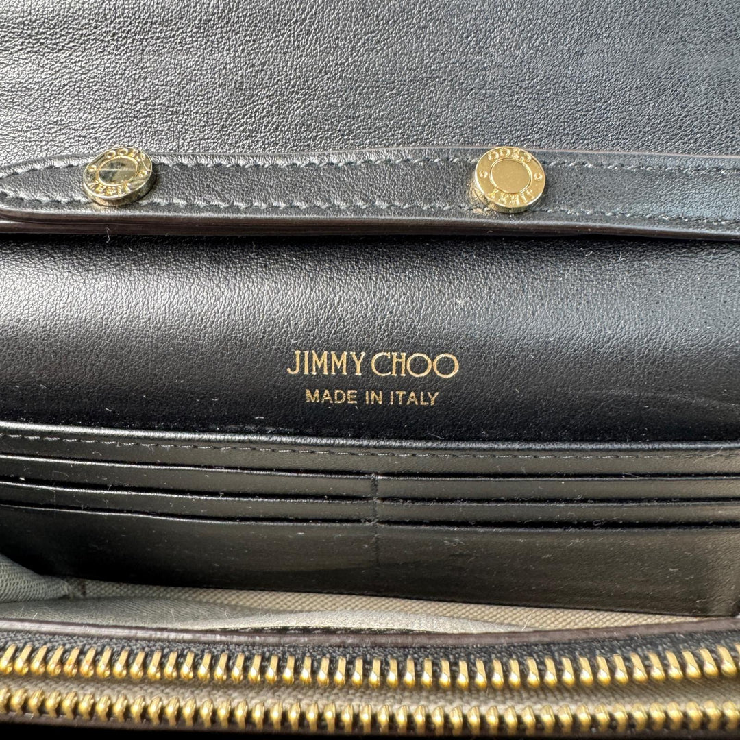 ジミーチュウ Jimmy Choo マデリンミニ スネーク柄 チェーンウォレット ショルダーバッグ 斜めがけ クロスボディ レディース