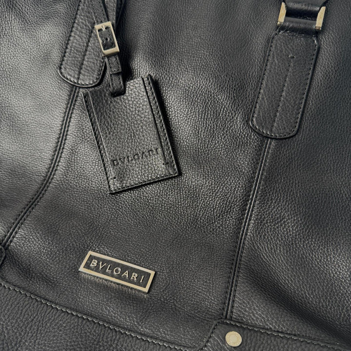 ブルガリ BVLGARI アーバン トートバッグ ビジネスバッグレザー ブラック