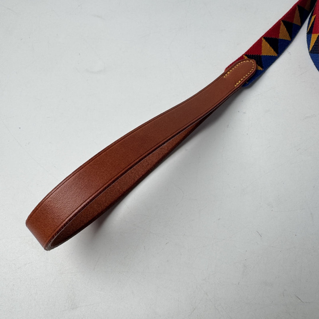 美品 エルメス HERMES 犬用リード メドール ダークアイリッシュ Z刻印