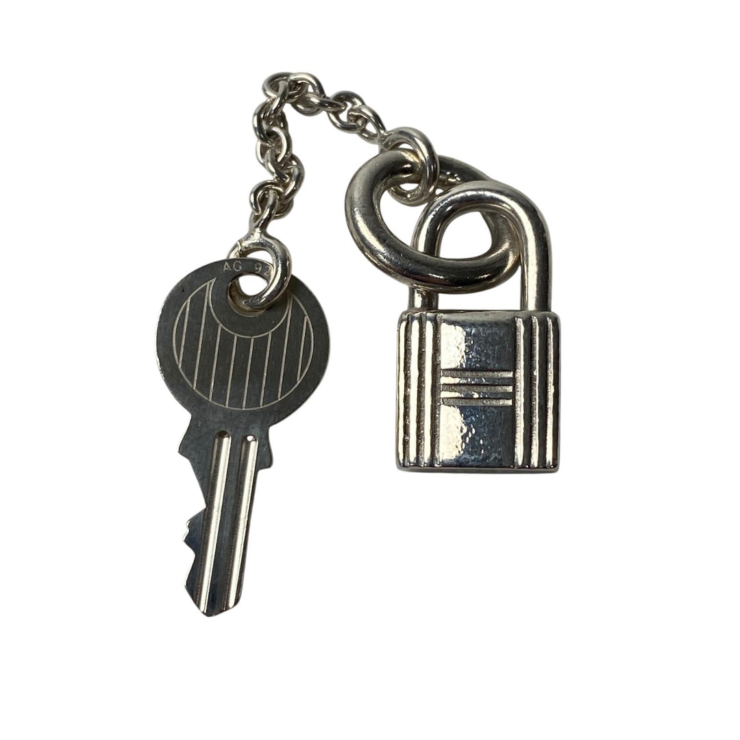 エルメス HERMES アミュレット カデナ&キー モチーフ ペンダントトップ 925 レディース