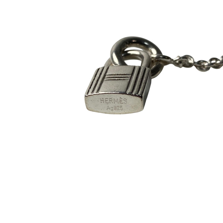 エルメス HERMES アミュレット カデナ&キー モチーフ ペンダントトップ 925 レディース