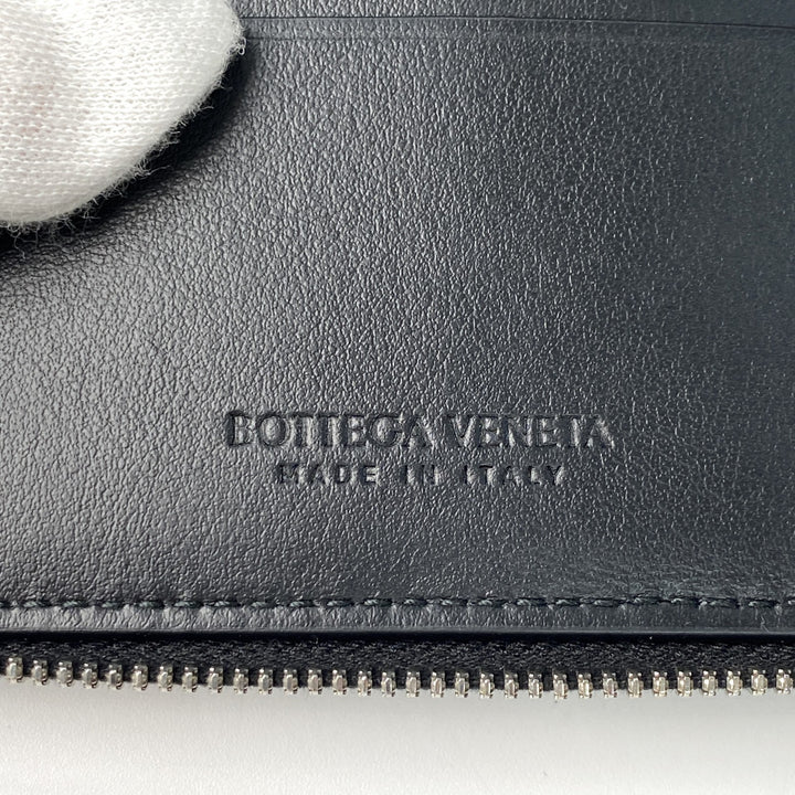 美品 ボッテガヴェネタ BOTTEGA VENETA レディース カセット マキシ 長財布 ラウンドジップ