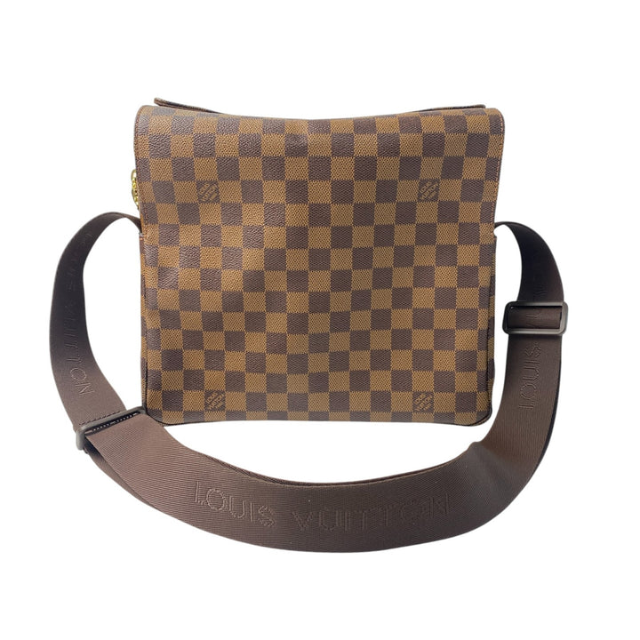 美品 ルイ ヴィトン LOUIS VUITTON レディース ショルダーバッグ ダミエ N45255 ナヴィグリオ 斜めがけ クロスボディ