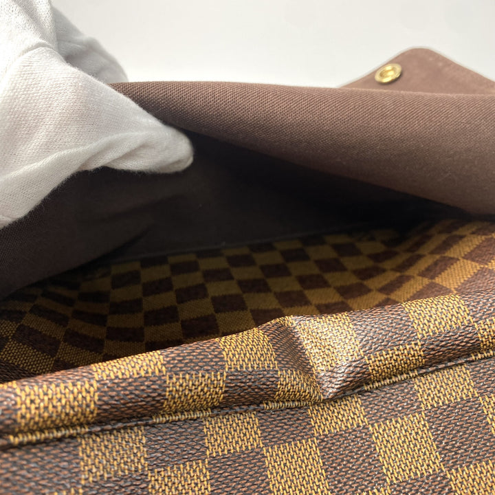 美品 ルイ ヴィトン LOUIS VUITTON レディース ショルダーバッグ ダミエ N45255 ナヴィグリオ 斜めがけ クロスボディ