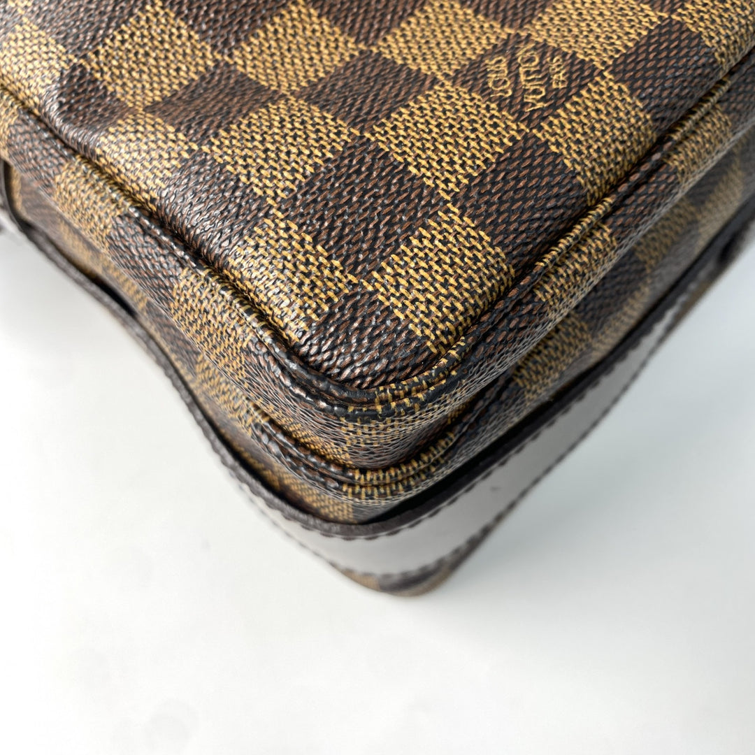 美品 ルイ ヴィトン LOUIS VUITTON レディース ショルダーバッグ ダミエ N45255 ナヴィグリオ 斜めがけ クロスボディ