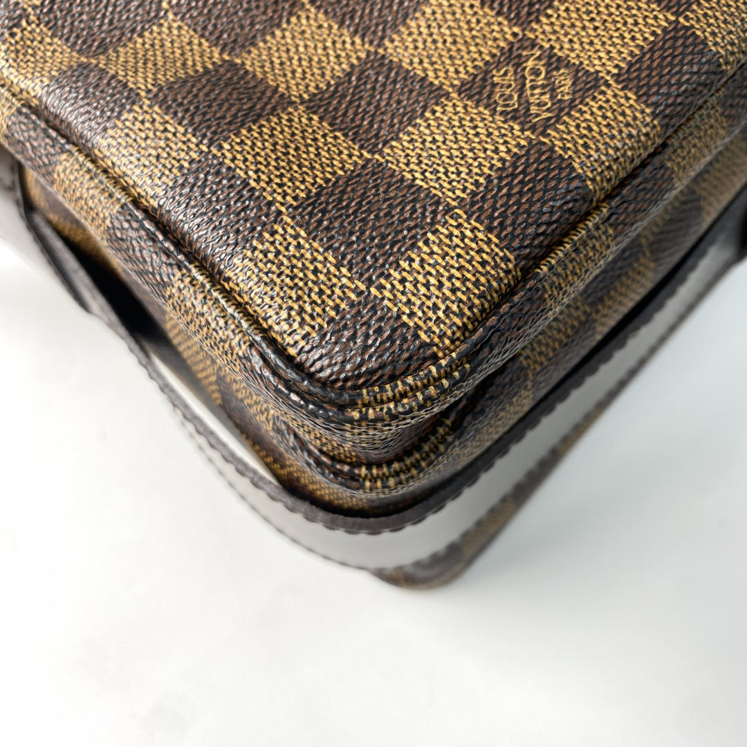 美品 ルイ ヴィトン LOUIS VUITTON レディース ショルダーバッグ ダミエ N45255 ナヴィグリオ 斜めがけ クロスボディ