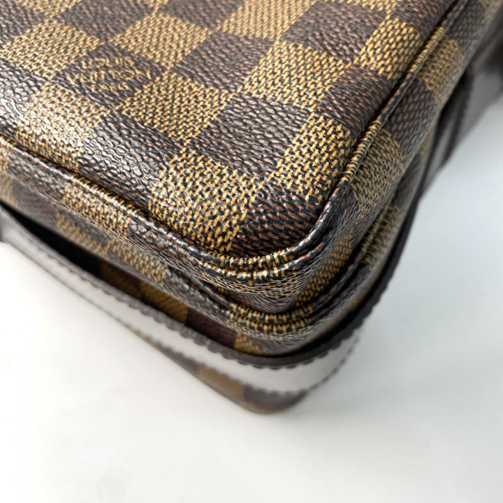 美品 ルイ ヴィトン LOUIS VUITTON レディース ショルダーバッグ ダミエ N45255 ナヴィグリオ 斜めがけ クロスボディ