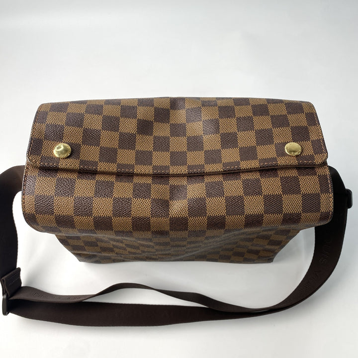 美品 ルイ ヴィトン LOUIS VUITTON レディース ショルダーバッグ ダミエ N45255 ナヴィグリオ 斜めがけ クロスボディ
