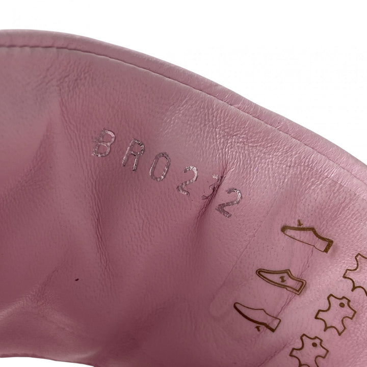 未使用 ルイヴィトン LOUIS VUITTON レディース モノグラム ミュール サンダル ピンク 35