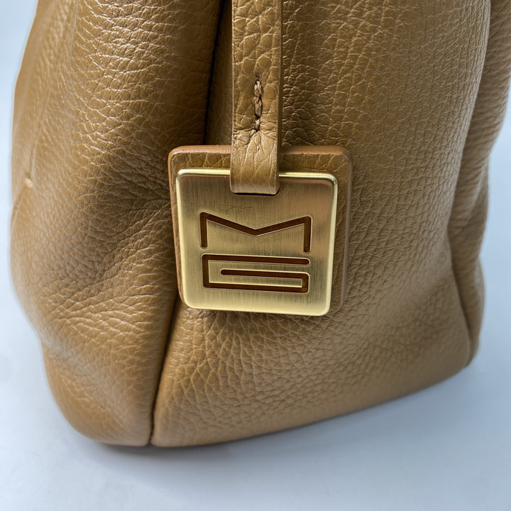 美品 マウロゴヴェルナ MAURO GOVERNA レディース レザー ショルダー トートバッグ ターンロック