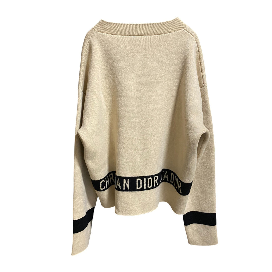 美品 ディオール DIOR レディース 長袖 カシミヤ 100% ニット セーター