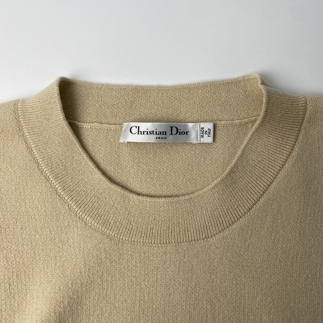 美品 ディオール DIOR レディース 長袖 カシミヤ 100% ニット セーター