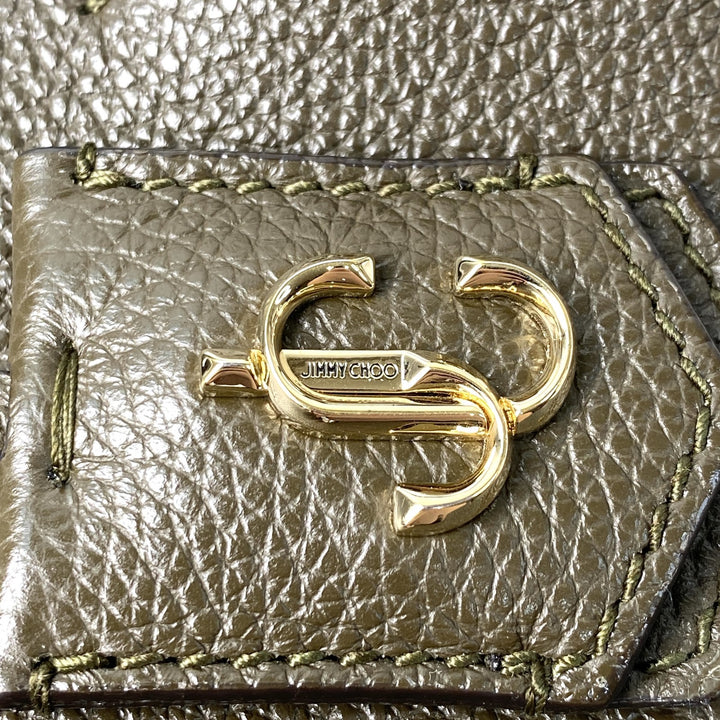 ジミーチュウ JIMMY CHOO レディース レザー トートバッグ カーキ 3VLP00 肩がけ