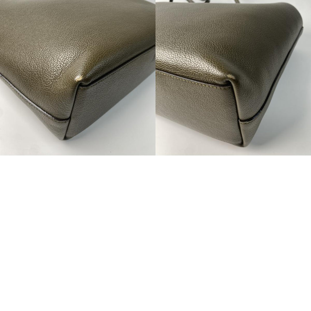 ジミーチュウ JIMMY CHOO レディース レザー トートバッグ カーキ 3VLP00 肩がけ