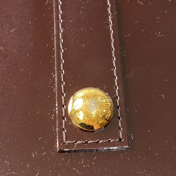 美品 ルイヴィトン LOUIS VUITTON レディース ヴェルニ アマラント アルマ PM ハンドバッグ M91611 SN4102