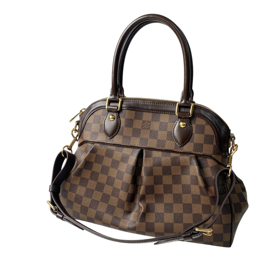 美品 ルイ ヴィトン LOUIS VUITTON レディース ダミエ トレヴィ PM ハンドバッグ