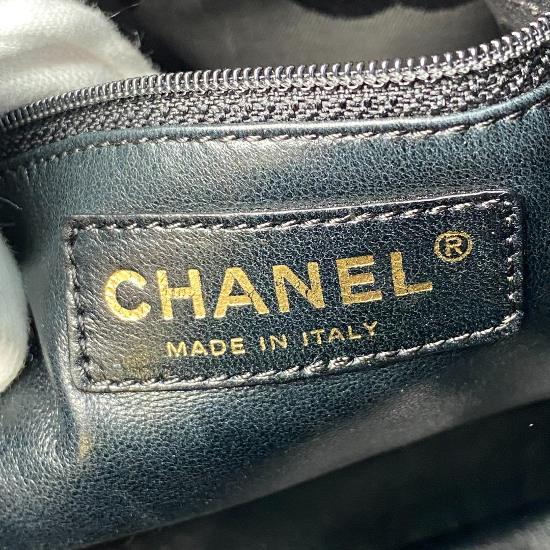 美品 シャネル CHANEL レディース チェーン トートバッグ ココマーク　ラパン 9番台 肩がけ