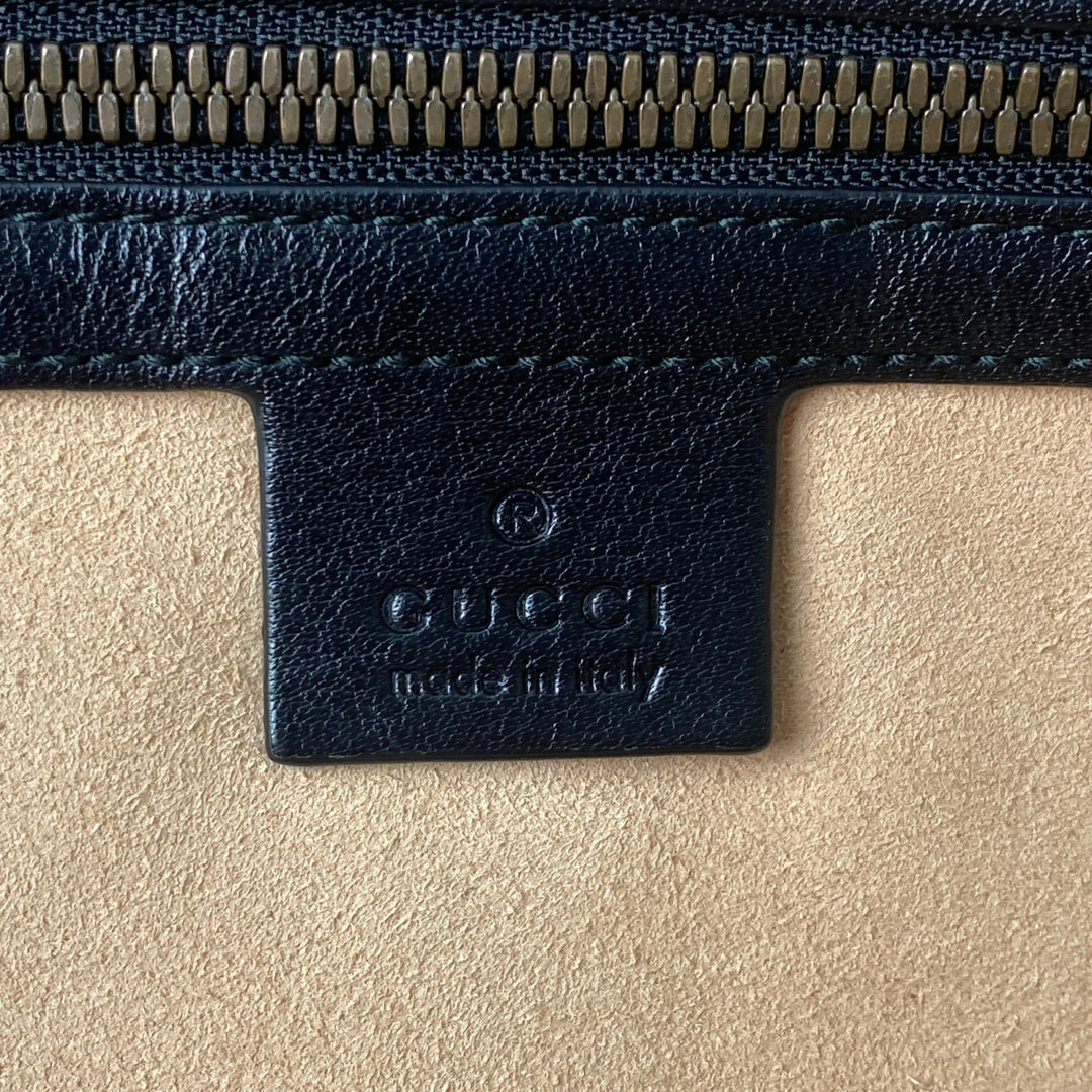 美品 グッチ GUCCI レディース リベル キャットヘッド レザートートバッグ 547851 肩がけ