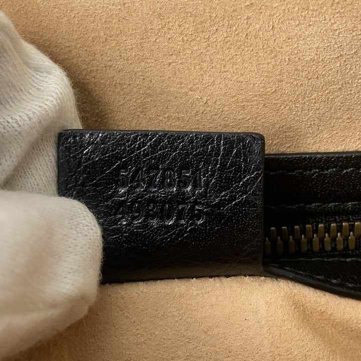 美品 グッチ GUCCI レディース リベル キャットヘッド レザートートバッグ 547851 肩がけ