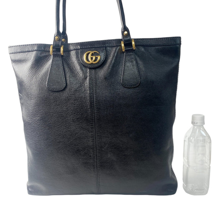 美品 グッチ GUCCI レディース リベル キャットヘッド レザートートバッグ 547851 肩がけ