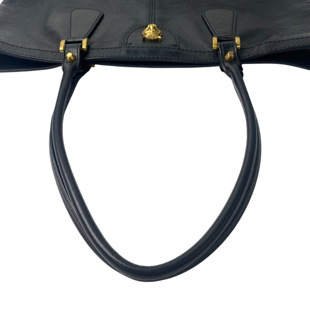 美品 グッチ GUCCI レディース リベル キャットヘッド レザートートバッグ 547851 肩がけ