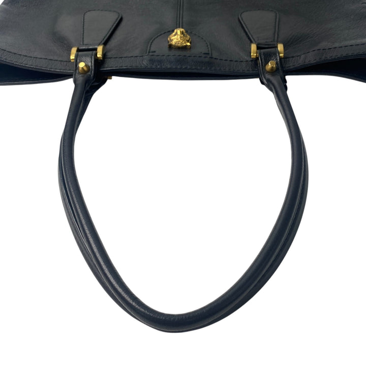 美品 グッチ GUCCI レディース リベル キャットヘッド レザートートバッグ 547851 肩がけ