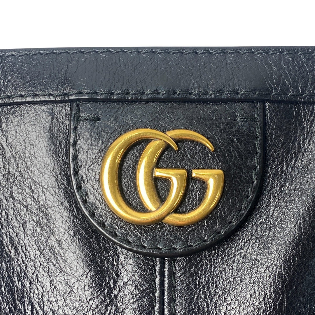 美品 グッチ GUCCI レディース リベル キャットヘッド レザートートバッグ 547851 肩がけ