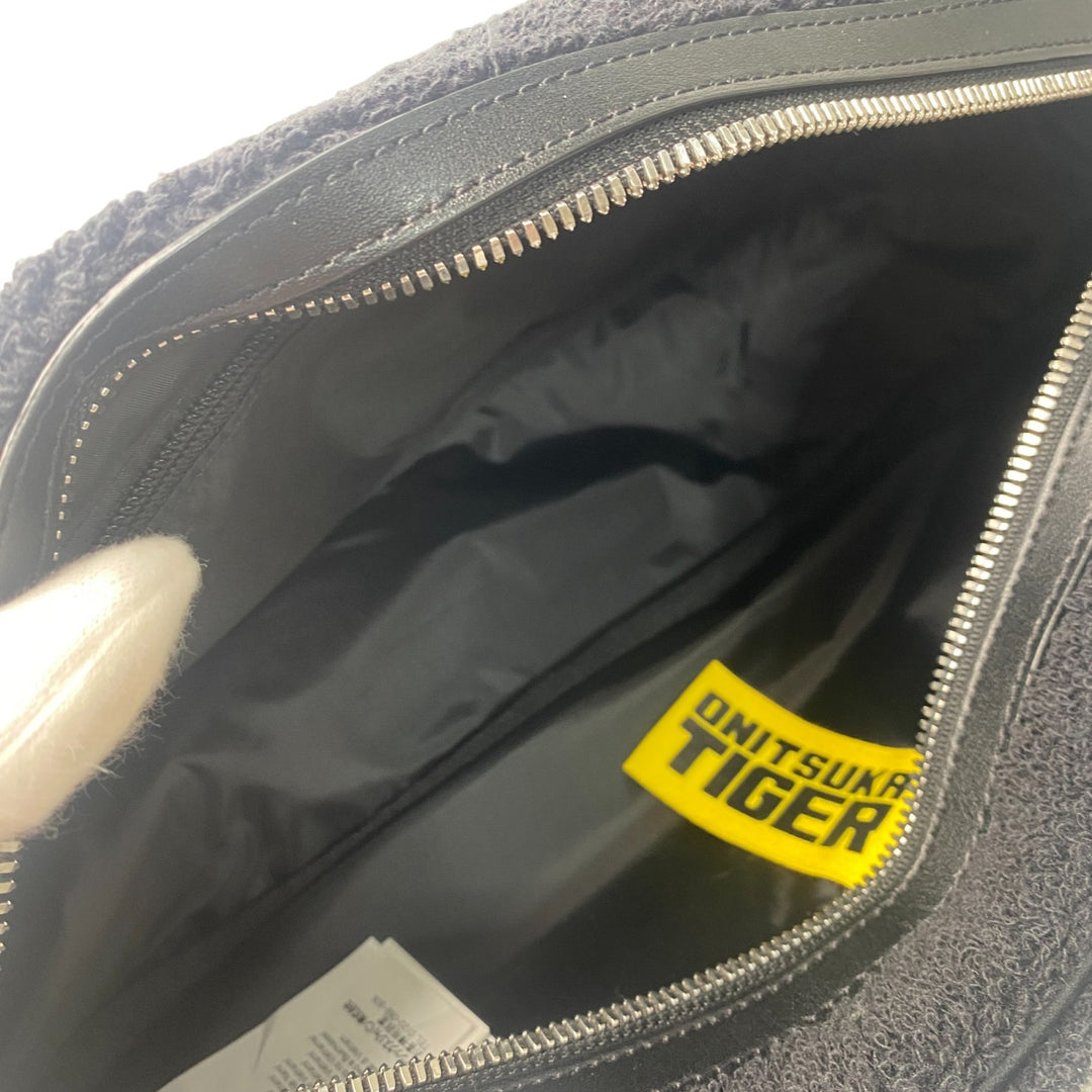 美品 オニツカタイガー ONITSUKA TIGER メンズ ショルダーバッグ 斜めがけ クロスボディ