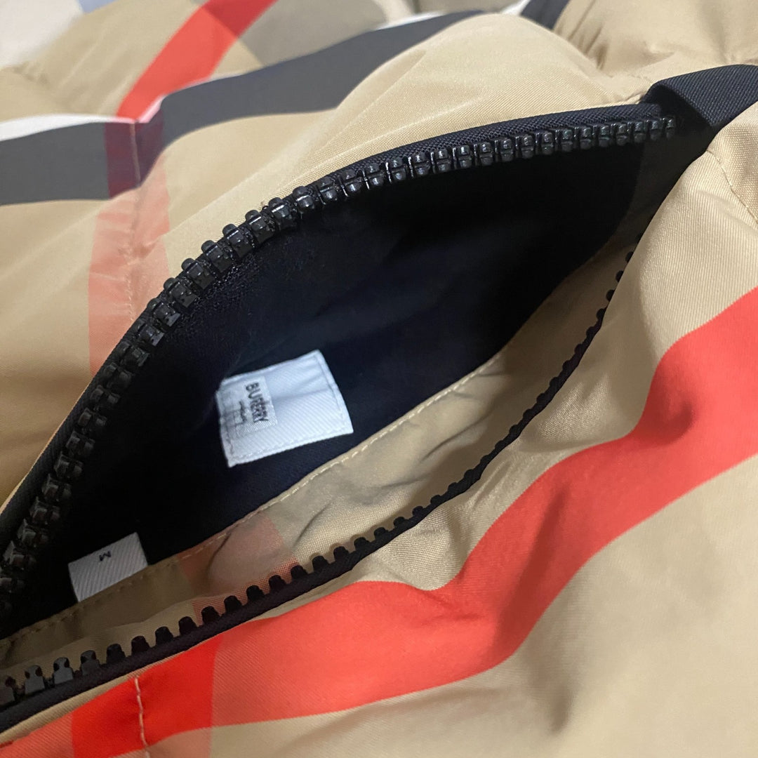 美品 バーバリー Burberry メンズ ジャケット アウター チェック リバーシブル