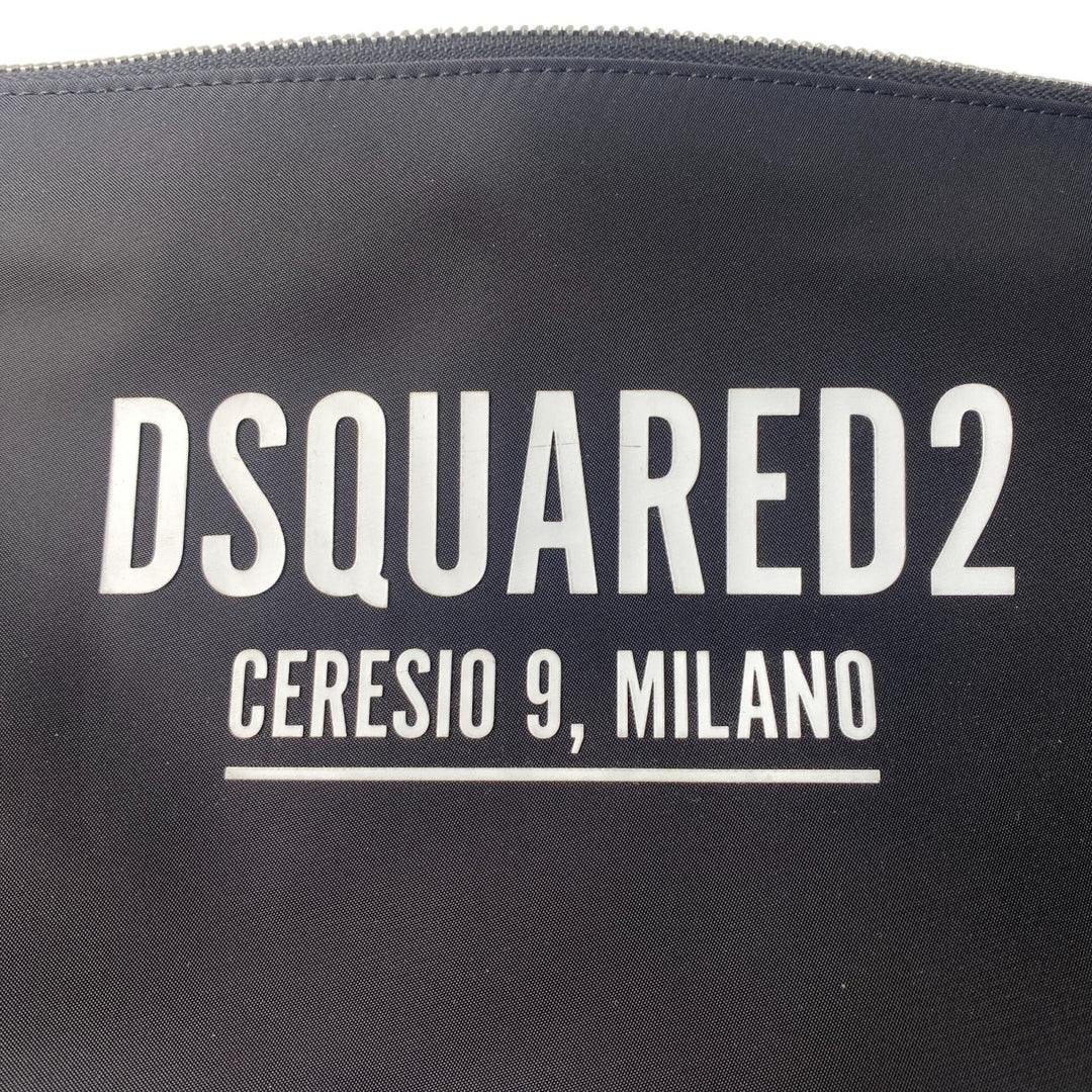 ディースクエアード DSQUARED2 メンズ ナイロン クラッチバッグ