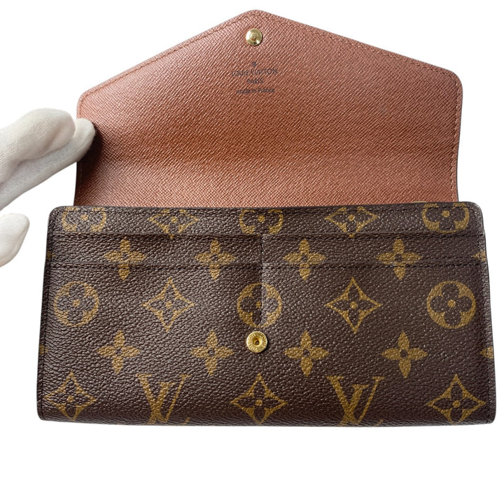 未使用 ルイ ヴィトン LOUIS VUITTON レディース モノグラム ポルトフォイユ サラ 長財布 IC M60531