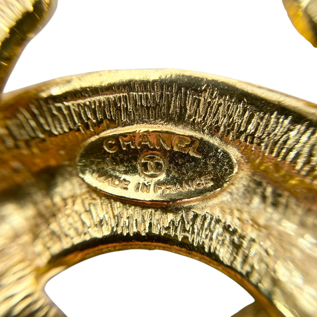 シャネル CHANEL レディース ココマーク マトラッセ ゴールド ブローチ