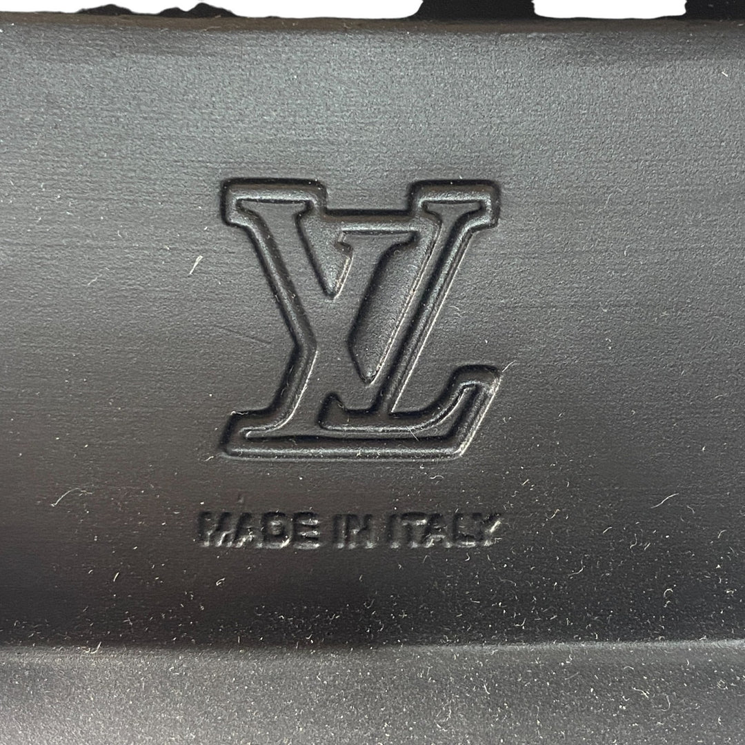 美品 ルイヴィトン LOUIS VUITTON メンズ スタッズ アンクル ブーツ 7 1/2 バロックライン ダービー