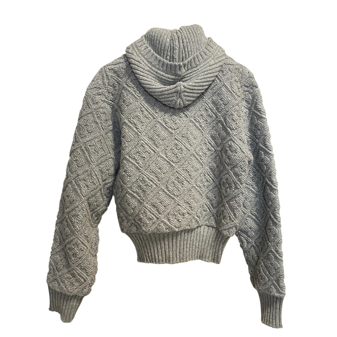 美品 ルイヴィトン LOUIS VUITTON モノグラム タウアリングフーディ ニット レディース