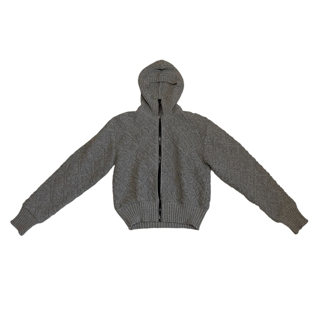 美品 ルイヴィトン LOUIS VUITTON モノグラム タウアリングフーディ ニット レディース