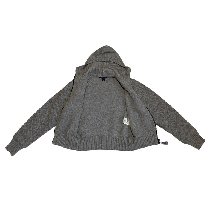 美品 ルイヴィトン LOUIS VUITTON モノグラム タウアリングフーディ ニット レディース