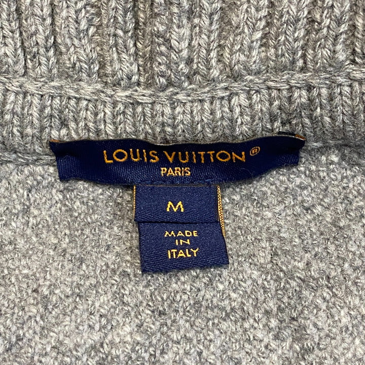 美品 ルイヴィトン LOUIS VUITTON モノグラム タウアリングフーディ ニット レディース